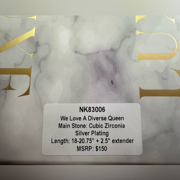 We Love A Diverse Queen Luxe Layer 2025 Necklace - Picture 5 of 6